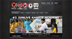 Desktop Screenshot of karatesangalhos.com